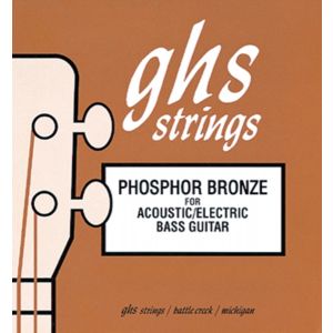 GHS - 9200 PHOSPHOR BRONZE 40/96 Short scale muta per basso elettrico e acustico 4 corde