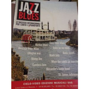 CARISCH - Jazz & Blue Album 12 Successi Inter.per canto e Piano