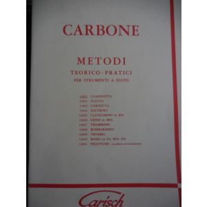 CARISCH - Carbone Metodi Teorico-pratico X Clarinetto