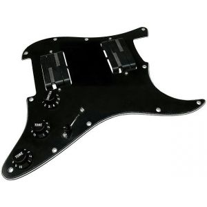 LACE - Allumitone+pickguard Hh Black Satin