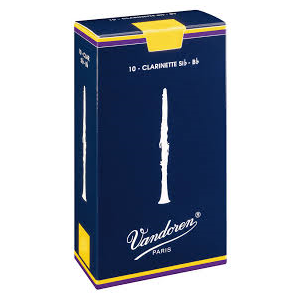 VANDOREN - 10 Ance Clarinetto Mod. Traditional Sib N.3 1/2 -