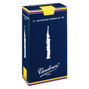 VANDOREN - 10 Ance Sax Classico Sopran Traditional N.2 Sr 202