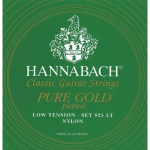 HANNABACH - H825 Lt Set Verde Low Tension Special Gold set di corde per chitarra classica