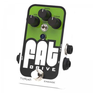 PIGTRONIX - Fat Drive Tube Sound Overdrive analogico effetto a pedale per chitarra elettrica