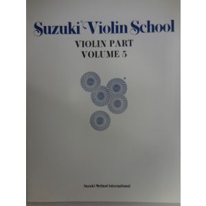 CARISCH - Suzuki Viol.school Violin Part Vol.V