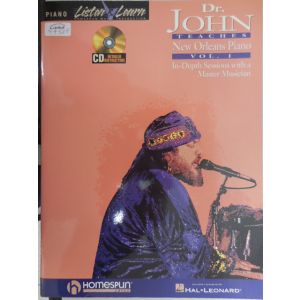 HAL LEONARD - Dr.John Teaches New Orleans Piano Vol.1