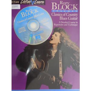 HAL LEONARD - R.Block Classic Of Country Blues Guitar Cd