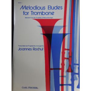 C.FISCHER - J.Rochut Melodious Etudes For Trombone