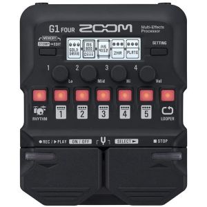 ZOOM - G1 Four Processore Di Effetti Per Chitarra