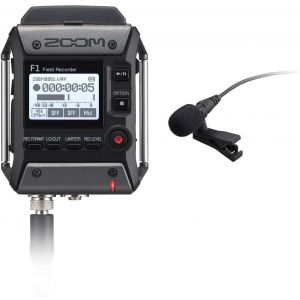 ZOOM - F1 Lp Lavalier Mic Pack Registratore Con Microfono Lavalier