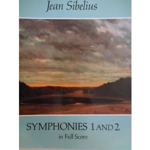 DOVER - J.Sibelius Symphonies 1 And 2 In Full Score