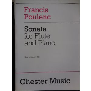 EDIZIONI MUSICALI RIUNITE - F.Poulenc Sonata For Flute And Piano