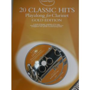 WISE - Guest Spot 20 Classic Hits Playalong For Clarinet