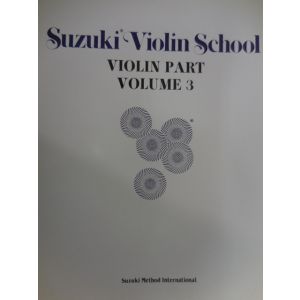 CARISCH - Suzuki Viol.school Violin Part Vol. III