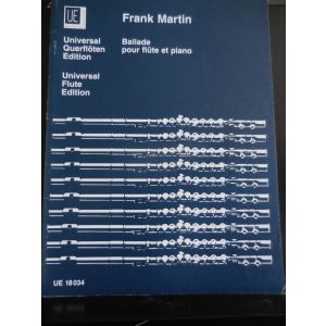 UNIVERSAL - F.Martin Ballade Pour Flute Et Piano