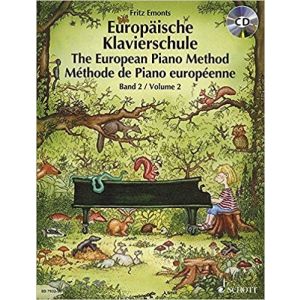 SCHOTT - F.Emonts The European Piano Method Vol. 2 Cd