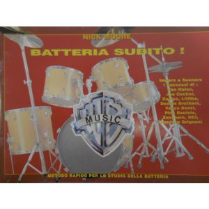 CARISCH - Autori Vari Batteria Subito! Metodo Rapido per lo Studio della Batteria