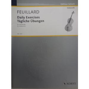 SCHOTT - Feuillard Daily Exercises For Violoncello