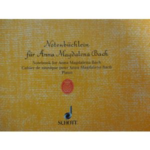 SCHOTT - Bach Notebook For Anna Magdalena Bach