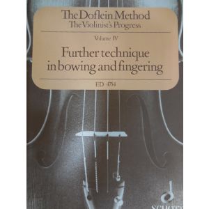 SCHOTT - E.E.Doflein Further Technique In Bowing And Finger