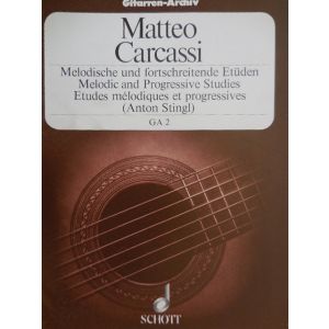 SCHOTT - M.Carcassi Melodic And Progressive Studies