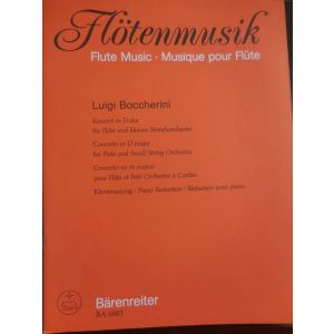 BARENREITER - L.Boccherini Concerto for Flute and Small String Orchestra in D major