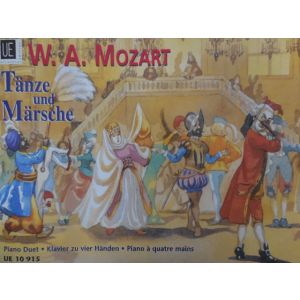 UNIVERSAL - Mozart Tanze Und Marsche Klavier Zu Vier Handen