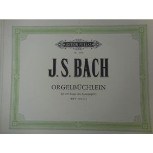 EDITION PETERS - J.S.Bach Orgelbuchlein