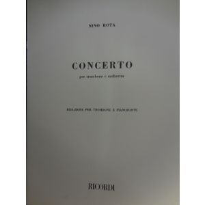 RICORDI - N.Rota Concerto Per Trombone E Orchestra