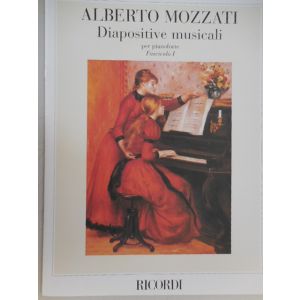 RICORDI - A.Mozzati Diapositive Musicali Per Pianoforte Fa