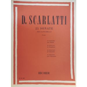 RICORDI - Scarlatti 25 Sonate Per Clavicembalo