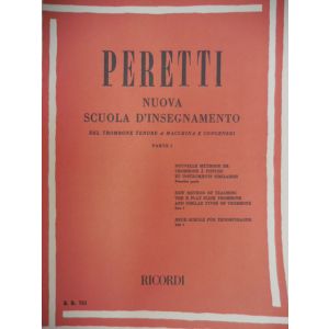 RICORDI - Peretti Nuova Scuola D'inseg.del Trombo.a Macch. P