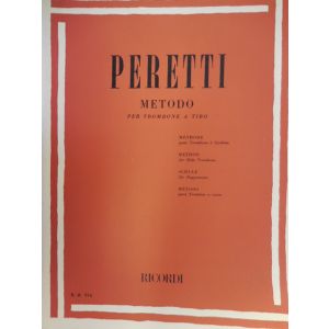 RICORDI - Peretti Metodo Per Trombone A Tiro