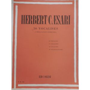 RICORDI - Herbert-Caesari 50 Vocalises