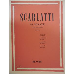 RICORDI - Scarlatti 16 Sonate Per Pianoforte