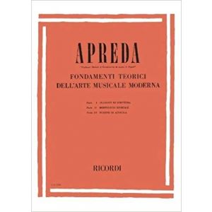 RICORDI - Apreda Fondamenti Teorici Dell'arte Musicale Moderna