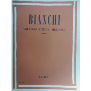 RICORDI - Bianchi Solfeggi Rtmici-melodici (parlati)