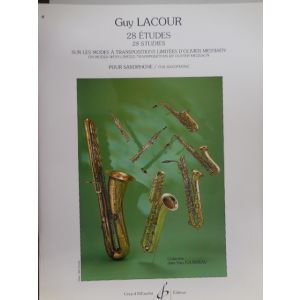 EDIZIONI MUSICALI RIUNITE - G.Lacour 28 Studi Pour Saxophone