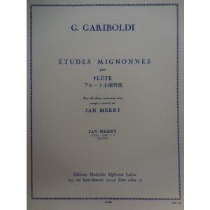 LEDUC - G.Gariboldi Etudes Mignonnes Pour Flute