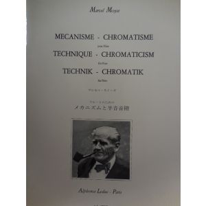 LEDUC - M.Moyse Mecanisme-chromatisme Pour Flute
