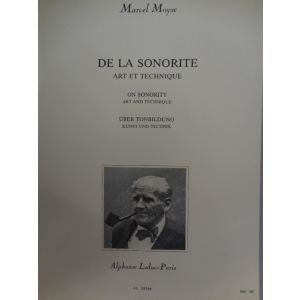 LEDUC - M.Moyse De La Sonorite Art Et Technique Flute