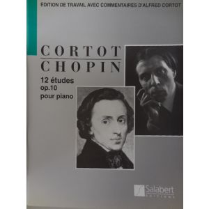 SALABERT - Cortot-Chopin 12 Studi Per Pianoforte Op.10