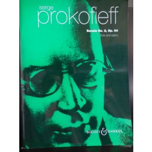 BOOSEY & HAWKES - Prokofieff Sonata n.2 Op 94 Flute And Piano