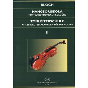 Emb - Tonleiterschule Ii Op. 5 Mit Zerlegten Akkorden. V Jozsef Bloch