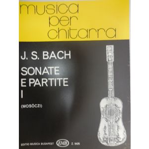 EDITIO MUSICA BUDAPEST - J.S.Bach Musica Per Chitarra - Sonate E Partite I