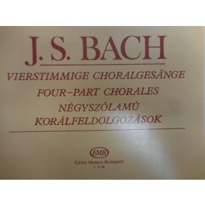 EDITIO MUSICA BUDAPEST - J.S.Bach Four-part Chorales