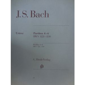 G.HENLE VERLAG - J.S.Bach Partiten 4-6