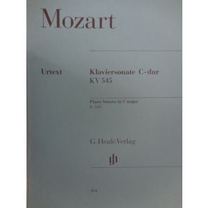 G.HENLE VERLAG - Mozart Klaviersonate C-dur Kv 545