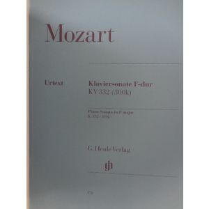 G.HENLE VERLAG - Mozart Sonata Per Piano In F Maggiore