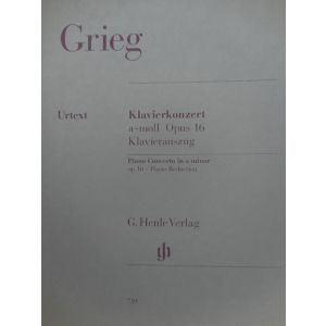 G.HENLE VERLAG - Grieg Concerto Per Pianoforte In A Minor Op 16